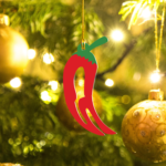 77 Carlos Sainz F1 CS55 Christmas Acrylic Ornament | F1 Fan Gift