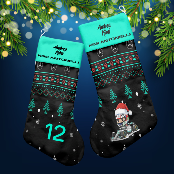 Kimi Antonelli F1 Christmas Stocking