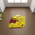 Formula 1 Helmet Shaped Rug | Floor Mat - Image 8