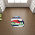 Formula 1 Helmet Shaped Rug | Floor Mat - Image 16