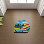 Formula 1 Helmet Shaped Rug | Floor Mat - Image 20