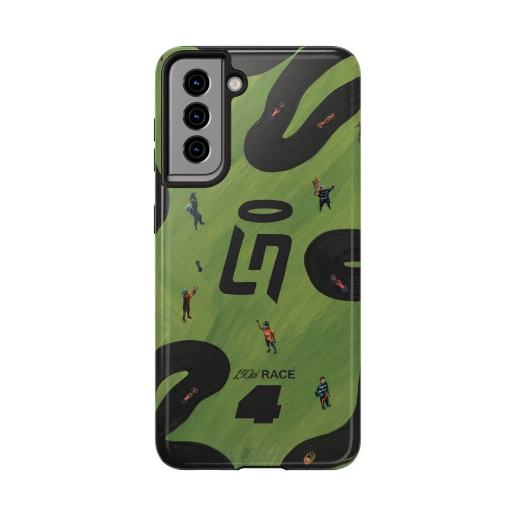 NOR 4 F1 Las Vegas GP Helmet 2025 inspired Phone Case
