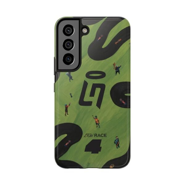 Front, Samsung Galaxy S22 NOR 4 F1 Las Vegas GP Helmet 2025 inspired Phone Case