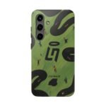 Front, Samsung Galaxy S24 NOR 4 F1 Las Vegas GP Helmet 2025 inspired Phone Case