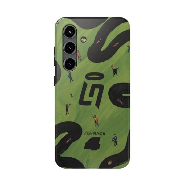 Front, Samsung Galaxy S24 NOR 4 F1 Las Vegas GP Helmet 2025 inspired Phone Case