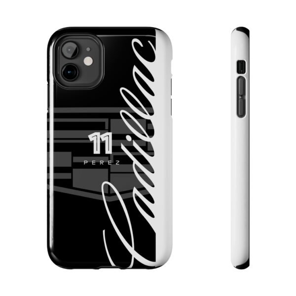 Front and Side, iPhone 11 Sergio Perez 'Checo' 11 Cadillac F1 Team 2026 Phone Case
