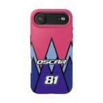 Front, iPhone 17 Air (1) Oscar Piastri F1 Las Vegas GP 2025 Helmet inspired Phone Case