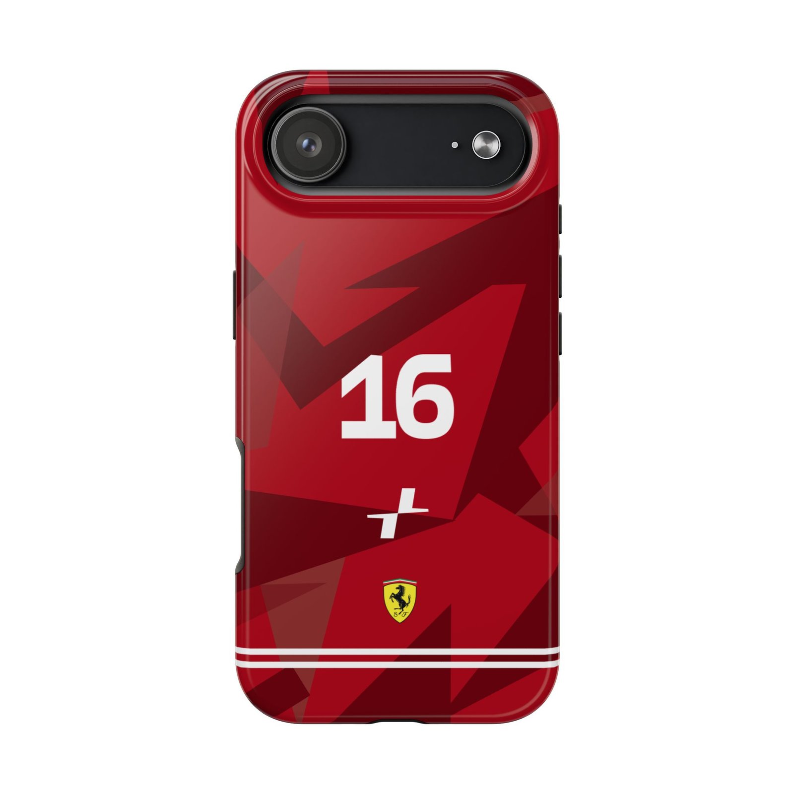 Front, iPhone 17 Air (2) Charles Leclerc F1 Las Vegas GP 2025 Racing livery Inspired Tough Phone Case