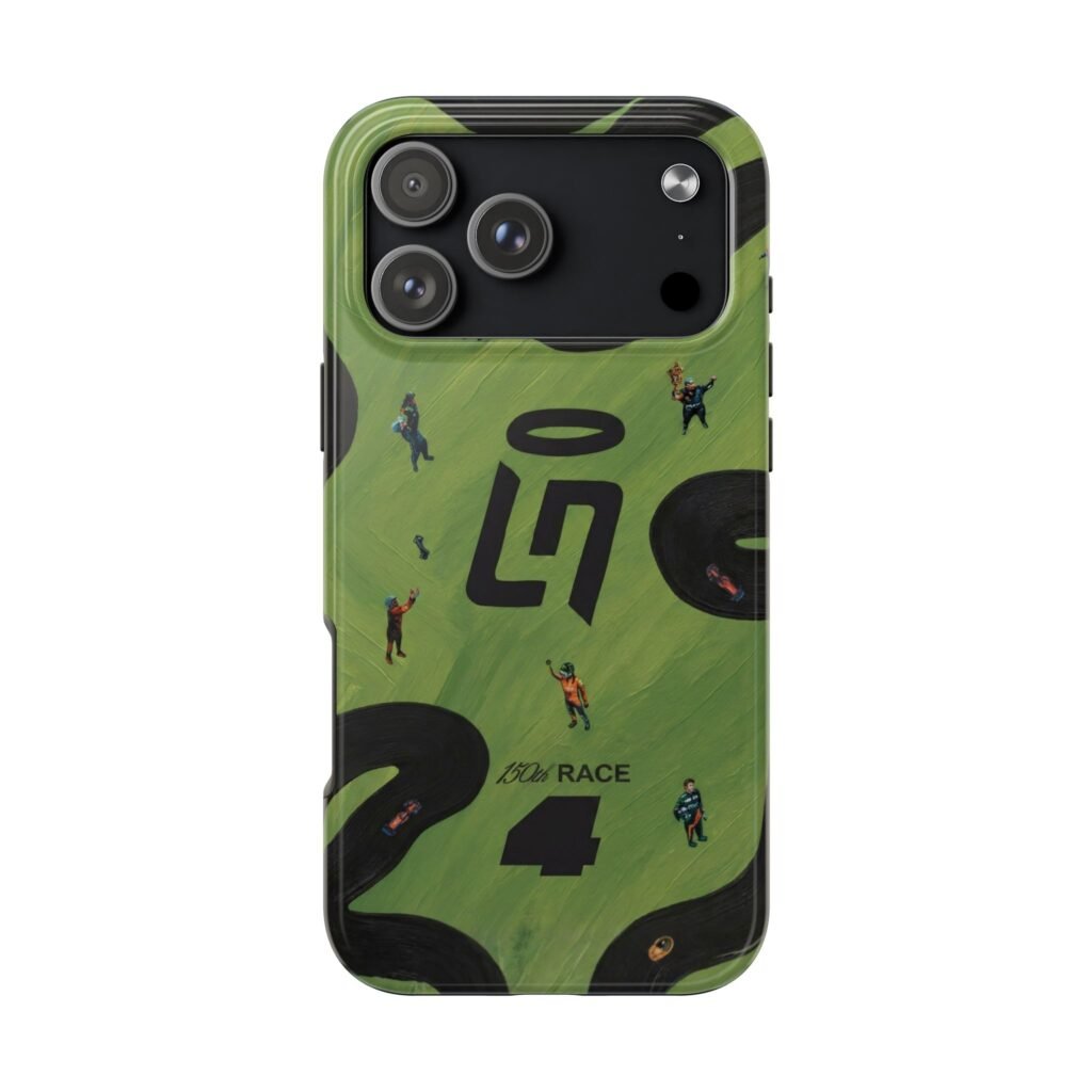 NOR 4 F1 Las Vegas GP Helmet 2025 inspired Phone Case
