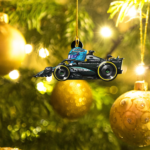 George Russell F1 GR63 Christmas Acrylic Ornament | Mercedes Fan Gift