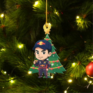 Sergio Perez ''CHECO'' Christmas Acrylic Ornament