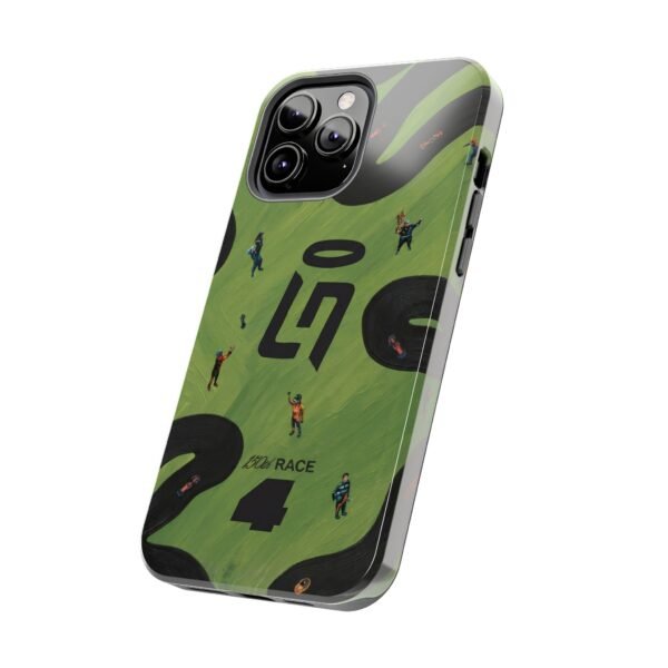 Side, iPhone 13 Pro Max NOR 4 F1 Las Vegas GP Helmet 2025 inspired Phone Case