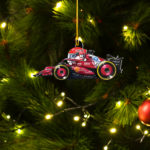 c3 Charles Leclerc F1 CL16 Christmas Acrylic Ornament | Ferrari Fan Gift