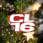 cl1 Charles Leclerc F1 CL16 Christmas Acrylic Ornament | Ferrari Fan Gift