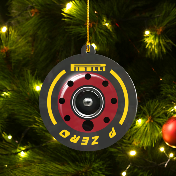 ddd HAM F1 LH44 Christmas Acrylic Ornament | Ferrari Fan Gift