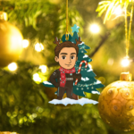 George Russell F1 Christmas Decoration acrylic ornaments