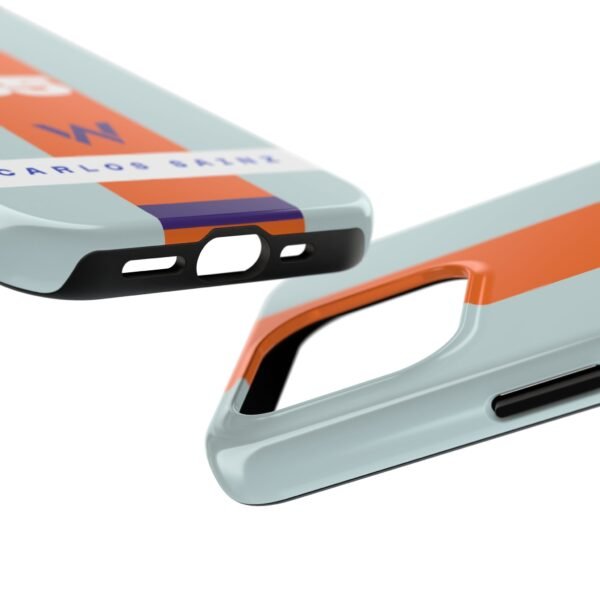 iPhone 15 Pro Carlos Sainz Williams F1 GULF 2025 Inspired Phone Case