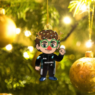 Kimi Antonelli F1 Christmas decoration Acrylic ornaments