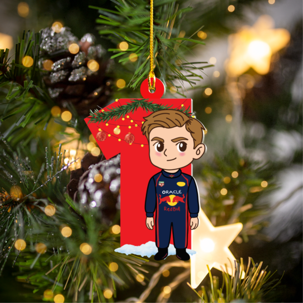 Sergio Perez ''CHECO'' Christmas Acrylic Ornament