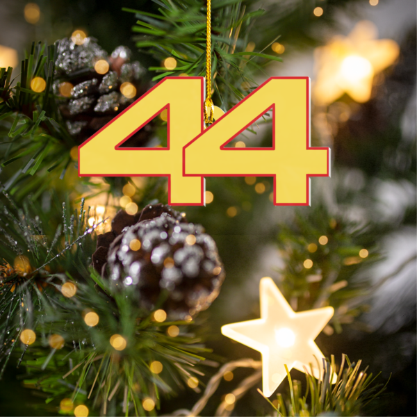 y HAM F1 LH44 Christmas Acrylic Ornament | Ferrari Fan Gift