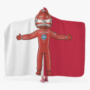 Charles Leclerc F1 Hoodie blanket