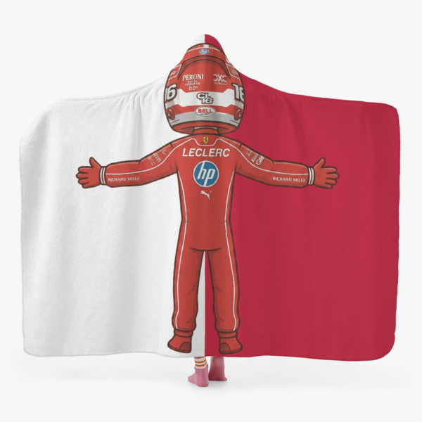 01f22062d6334e57ab58aea1ed9760a4 Charles Leclerc F1 Hoodie blanket