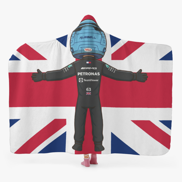 5f0e3c4f92064079a7238f2c30c64fd9 George Russell F1 Racing Hoodie Blanket – The Ultimate Wearable Gift for F1 Fans