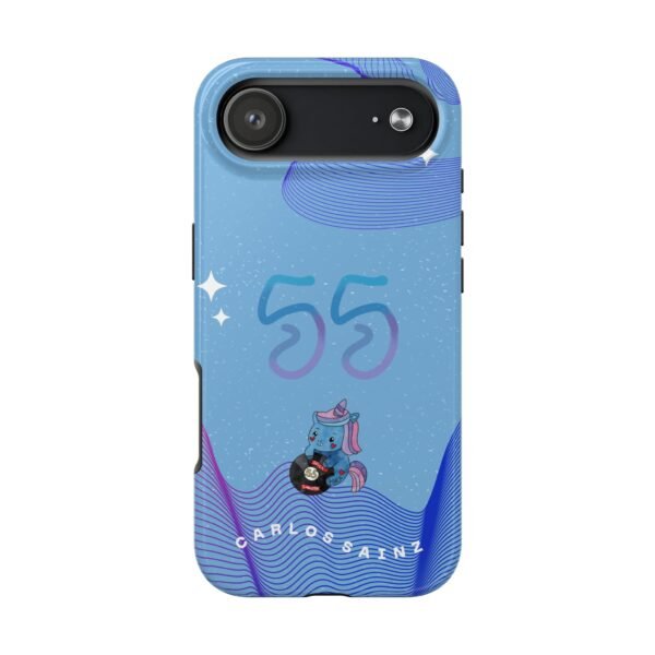 Front, iPhone 17 Air (1) Carlos Sainz F1 Yas Marina GP 2025 helmet Inspired Phone Case