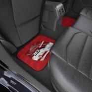 Charles Leclerc Ferrari car mats inspired by 2026 race suit design