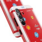 Lewis Hamilton 2026 race suit inspired phone case design