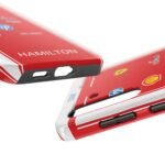 Lewis Hamilton 2026 race suit inspired phone case design