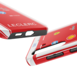 Charles Leclerc 2026 race suit inspired phone case design