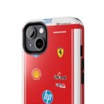 Charles Leclerc 2026 race suit inspired phone case design