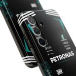 George Russell phone case inspired by 2026 race suit