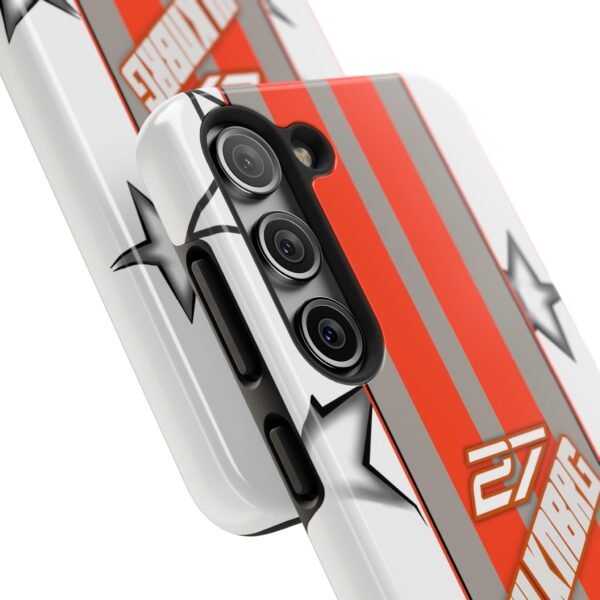 Close-up, Samsung Galaxy S23 (2) Nico Hulkenberg 2026 helmet inspired phone case for iPhone and Samsung