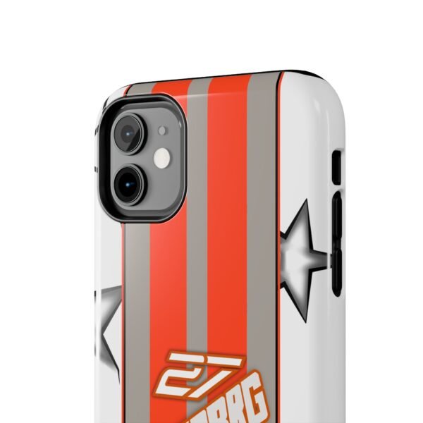 Close-up, iPhone 11 Nico Hulkenberg 2026 helmet inspired phone case for iPhone and Samsung