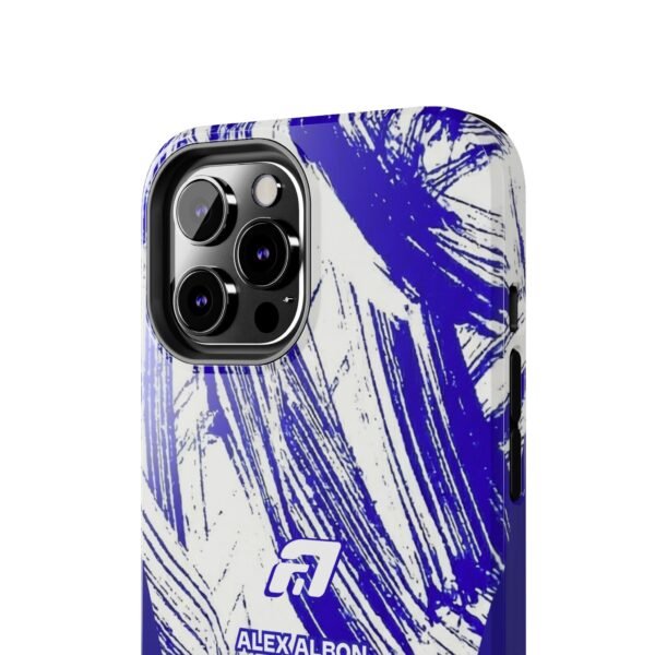 Close-up, iPhone 12 Pro Max Alex Albon Williams F1 2026 Test Livery Inspired Phone Case