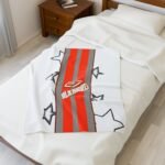 Hulkenberg throw blanket inspired by Nico Hülkenberg 2026 F1 helmet