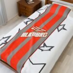 Hulkenberg throw blanket inspired by Nico Hülkenberg 2026 F1 helmet