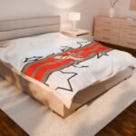 Hulkenberg throw blanket inspired by Nico Hülkenberg 2026 F1 helmet