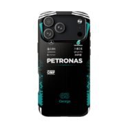 George Russell phone case inspired by 2026 race suit