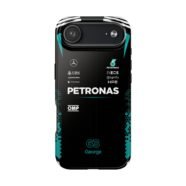 George Russell phone case inspired by 2026 race suit