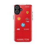 Lewis Hamilton 2026 Race Suit Inspired Phone Case