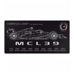 McLaren 2025 Constructors Championship desk mat with MCL39 car