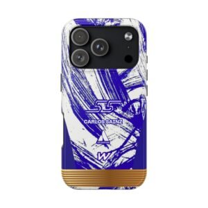 Carlos Sainz Williams F1 2026 Test Livery inspired phone case