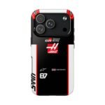 Ollie Bearman 2026 Haas F1 Race Suit Inspired Phone Case