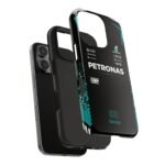 George Russell phone case inspired by 2026 race suit