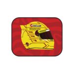 Lewis Hamilton Ferrari car mats inspired by 2026 race suit design
