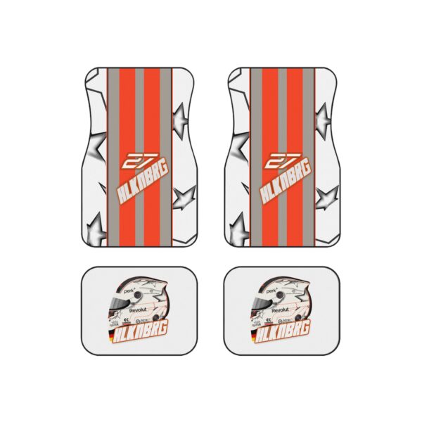 Nico Hulkenberg 2026 helmet inspired car floor mats set of four