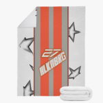 Hulkenberg throw blanket inspired by Nico Hülkenberg 2026 F1 helmet